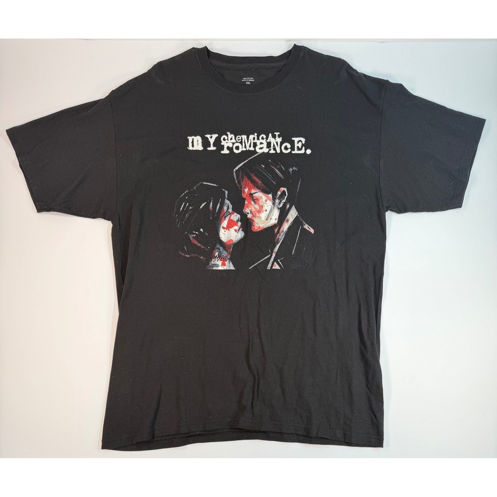 My Chemical Romance Three Cheers For Sweet Revenge Graphic Tee Black 2XL T-Shirt